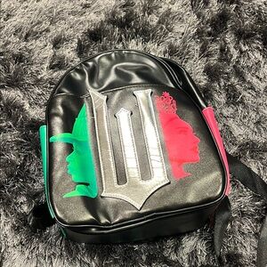 Wicked Movie Mini Backpack Elphaba and Glinda PU Leather 10.5 Inch Small Bag